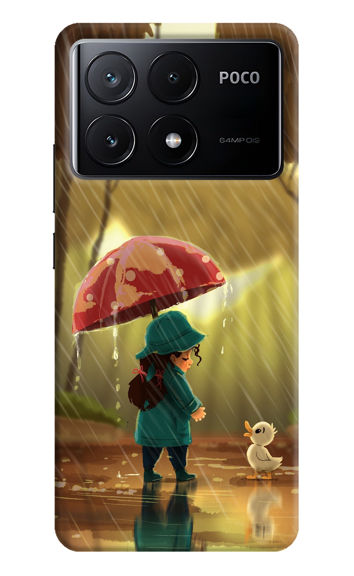 Rainy Day Poco X6 Pro Back Cover