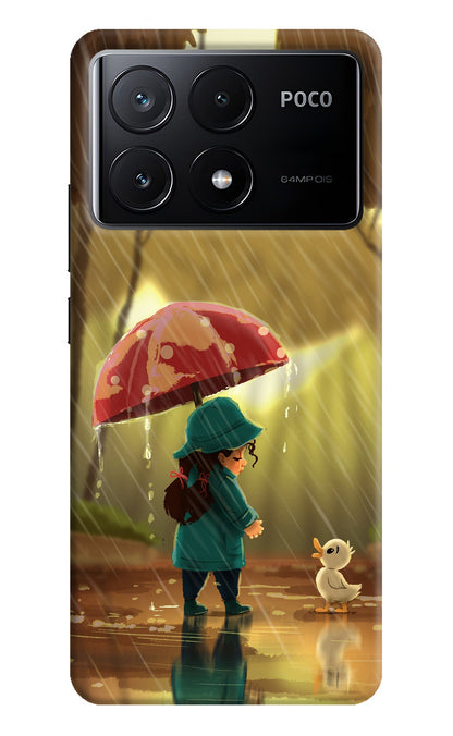 Rainy Day Poco X6 Pro Back Cover