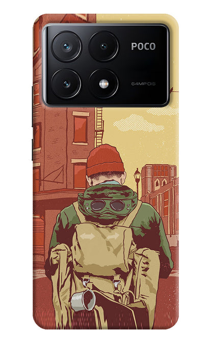 Adventurous Poco X6 Pro Back Cover