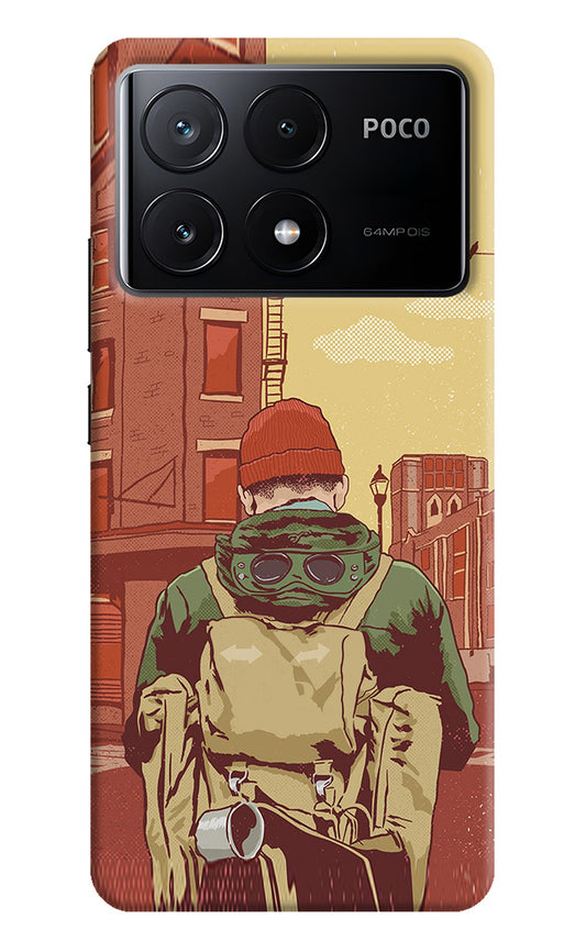 Adventurous Poco X6 Pro Back Cover