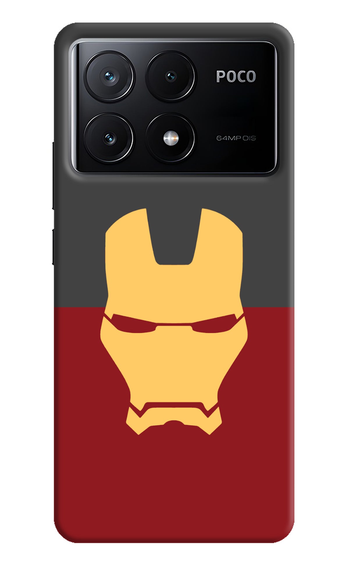 Ironman Poco X6 Pro Back Cover