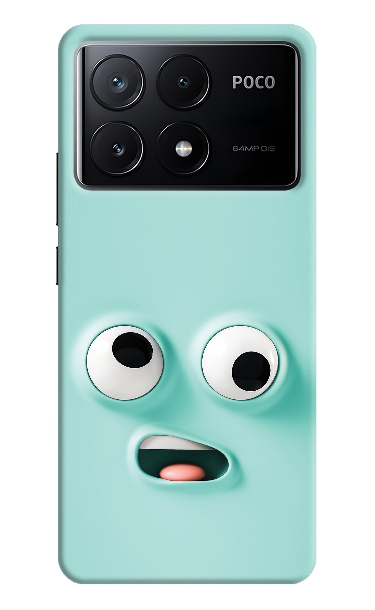 Funny Cartoon Poco X6 Pro Back Cover