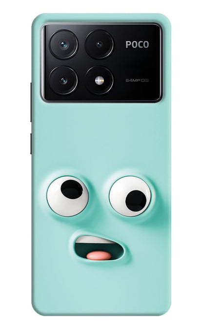 Funny Cartoon Poco X6 Pro Back Cover