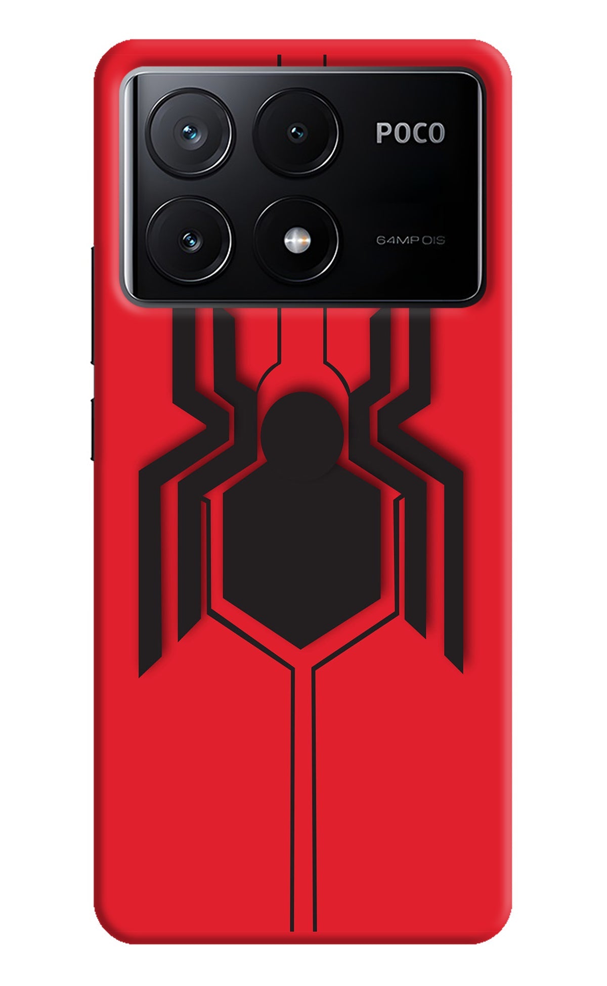 Spider Poco X6 Pro Back Cover