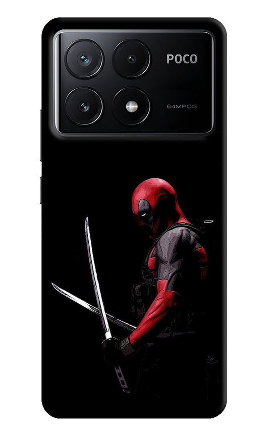 Deadpool Poco X6 Pro Back Cover