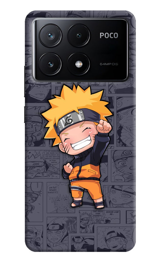 Chota Naruto Poco X6 Pro Back Cover