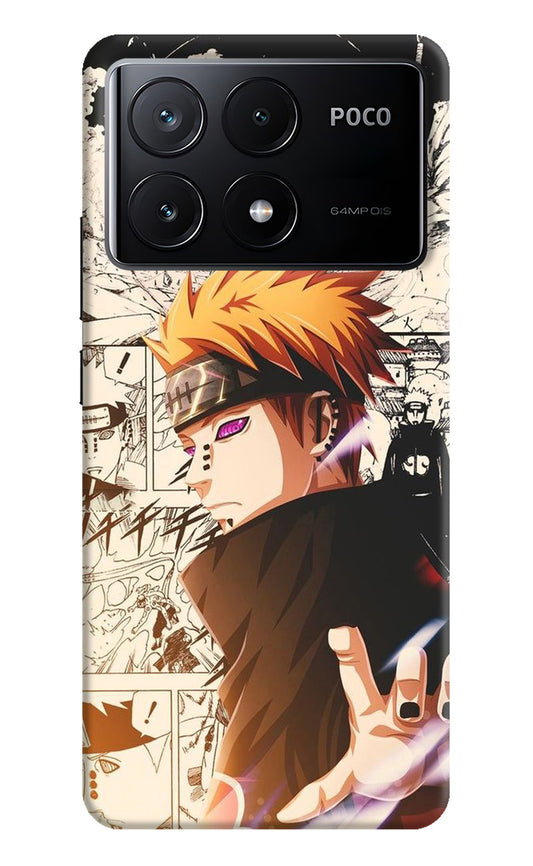 Pain Anime Poco X6 Pro Back Cover
