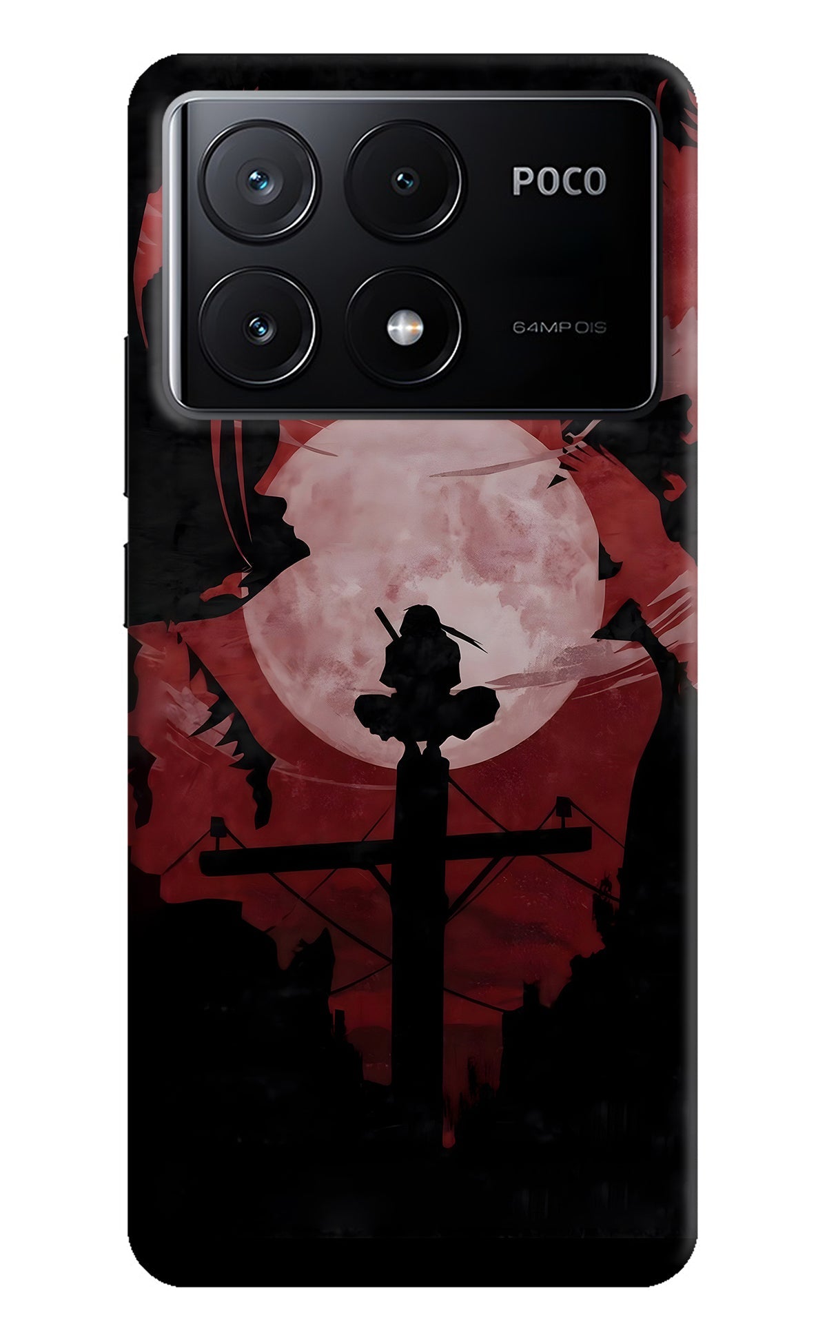 Naruto Anime Poco X6 Pro Back Cover