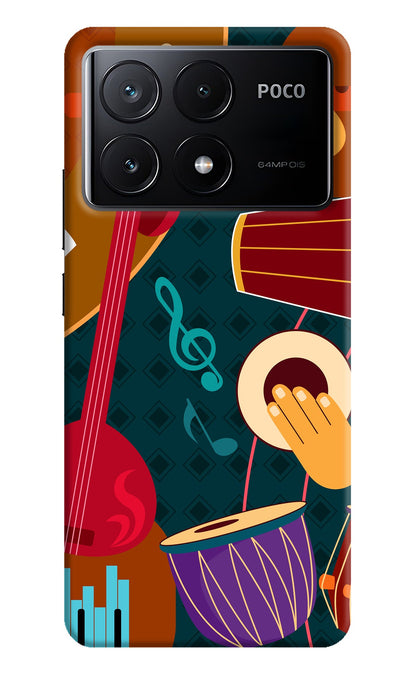 Music Instrument Poco X6 Pro Back Cover