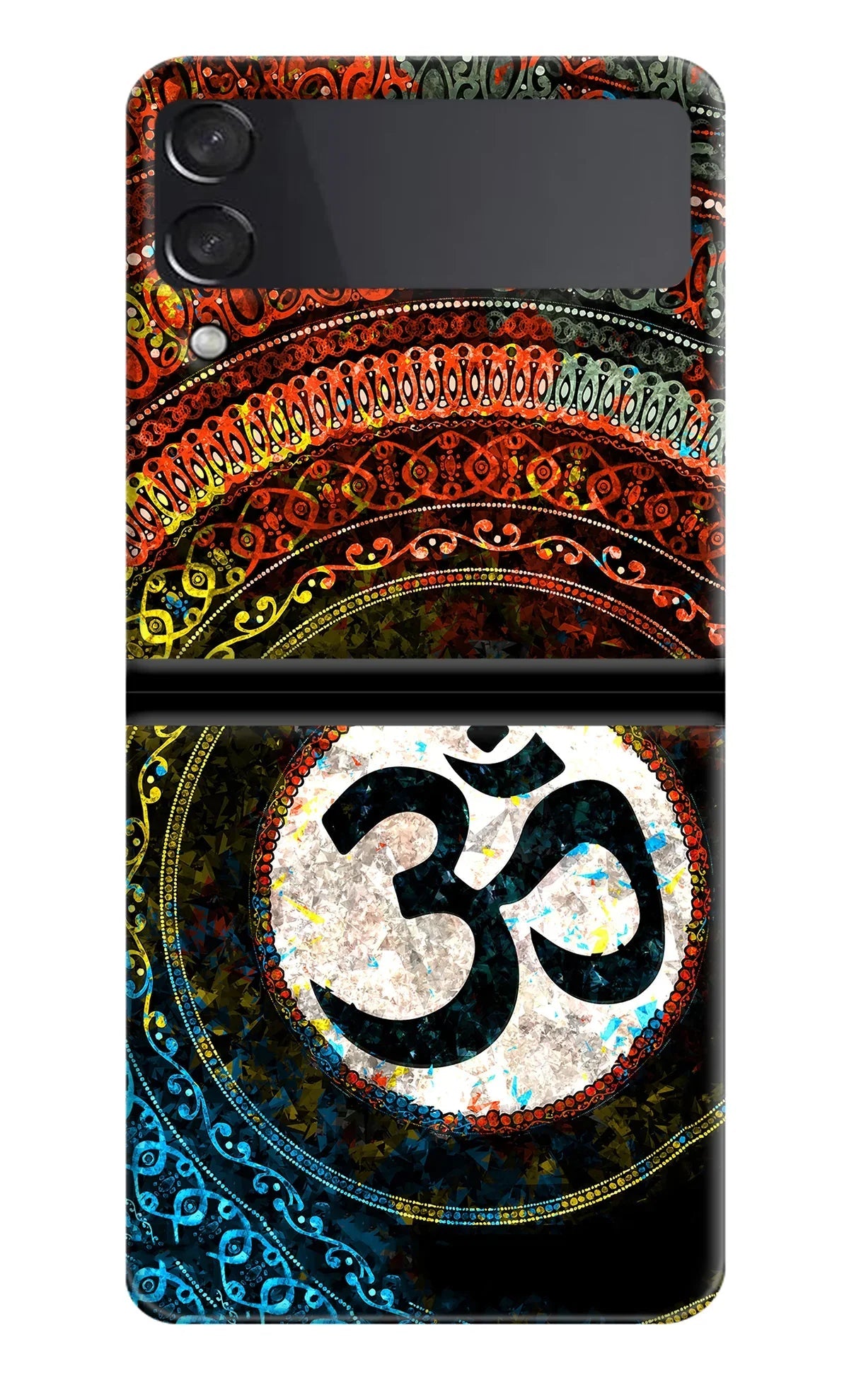 Om Cultural Samsung Galaxy Z Flip3 Back Cover