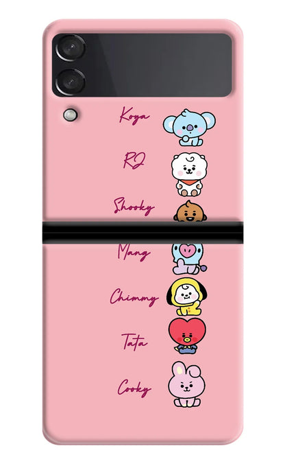 BTS names Samsung Galaxy Z Flip3 Back Cover
