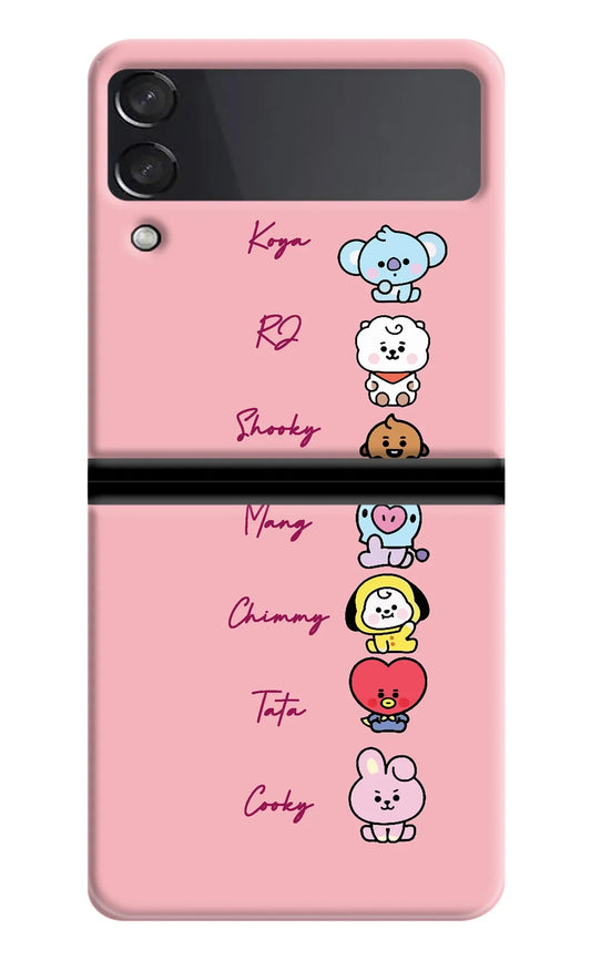 BTS names Samsung Galaxy Z Flip3 Back Cover