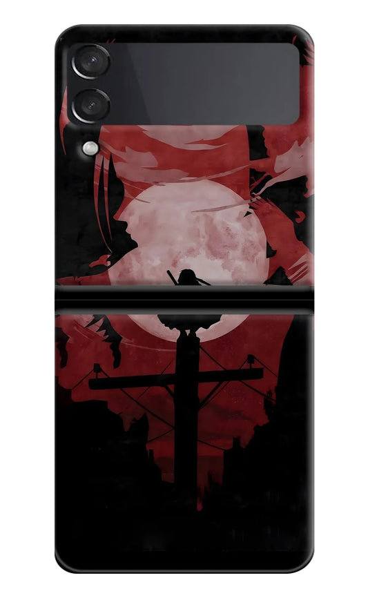 Naruto Anime Samsung Galaxy Z Flip3 Back Cover