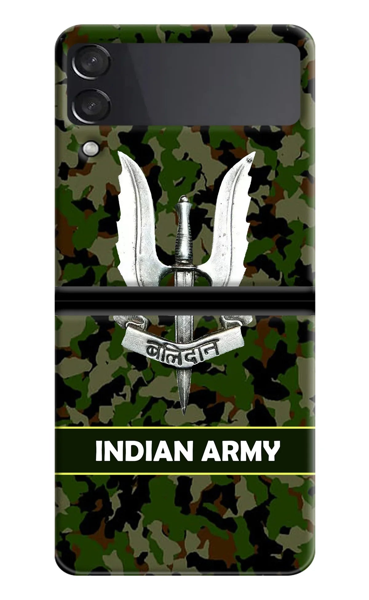Balidan Indian Logo Samsung Galaxy Z Flip3 Back Cover