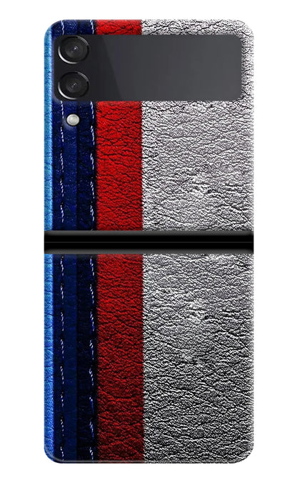 BMW Stripes Samsung Galaxy Z Flip3 Back Cover