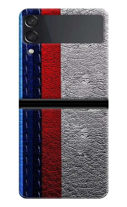 BMW Stripes Samsung Galaxy Z Flip3 Back Cover
