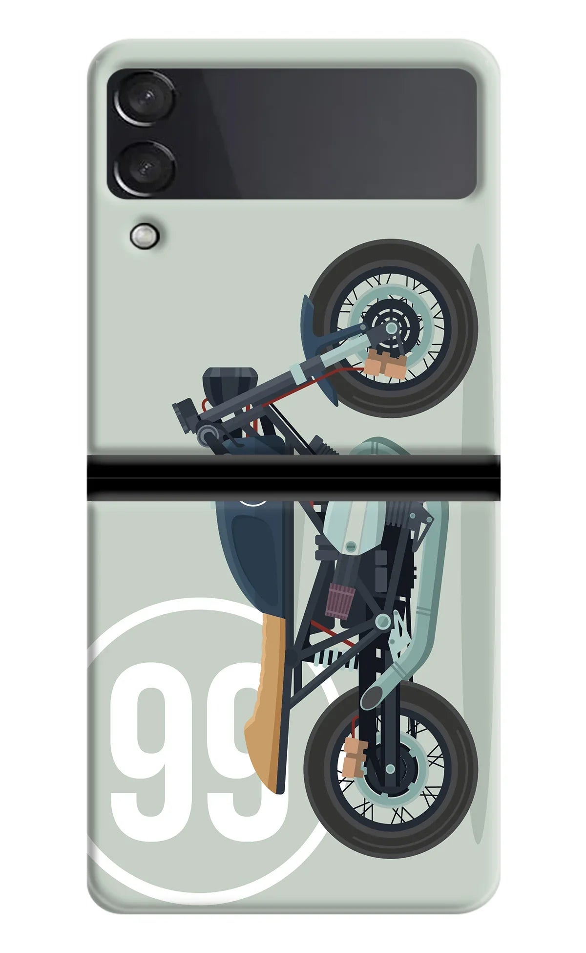 Classic Cafe Racer 99 Samsung Galaxy Z Flip4 Back Cover