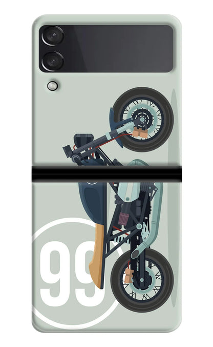 Classic Cafe Racer 99 Samsung Galaxy Z Flip4 Back Cover