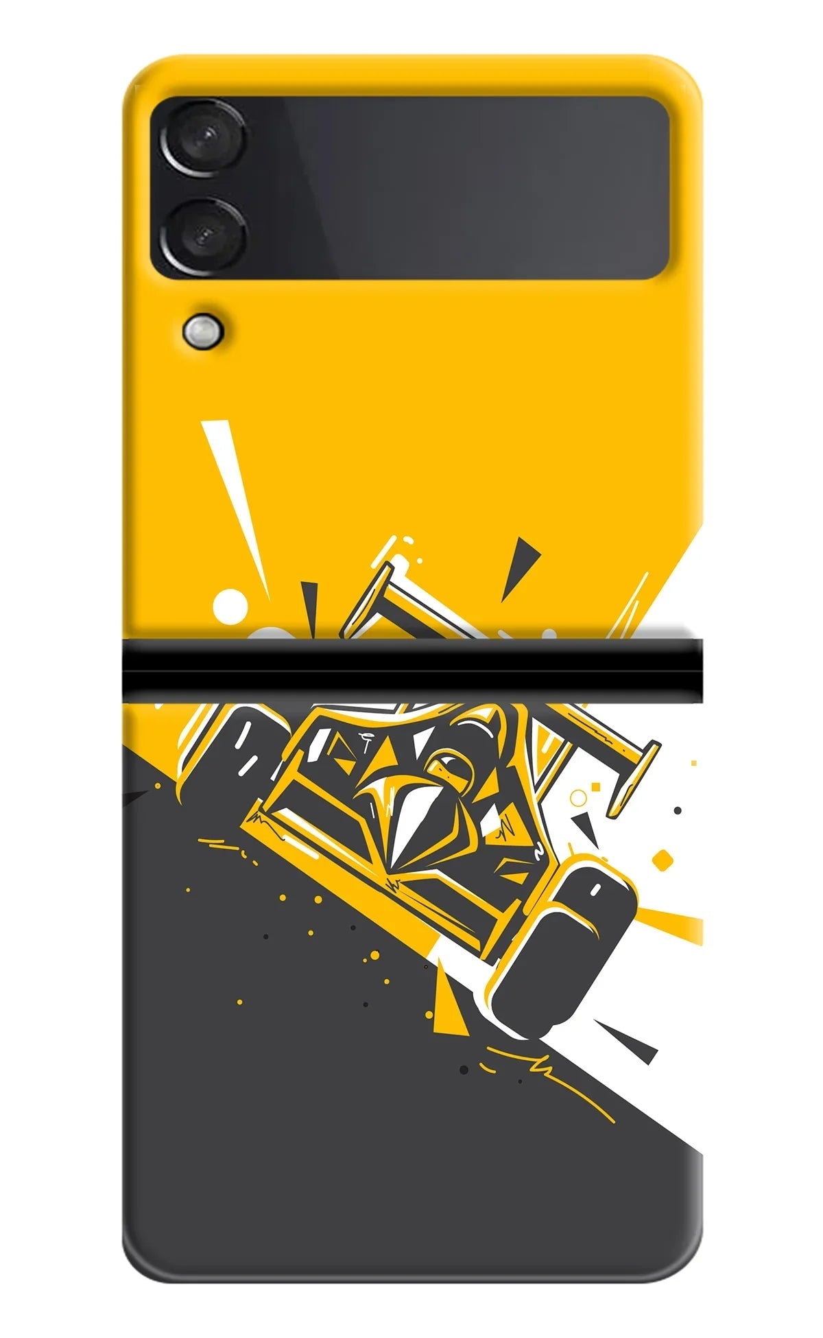 Track King Samsung Galaxy Z Flip4 Back Cover