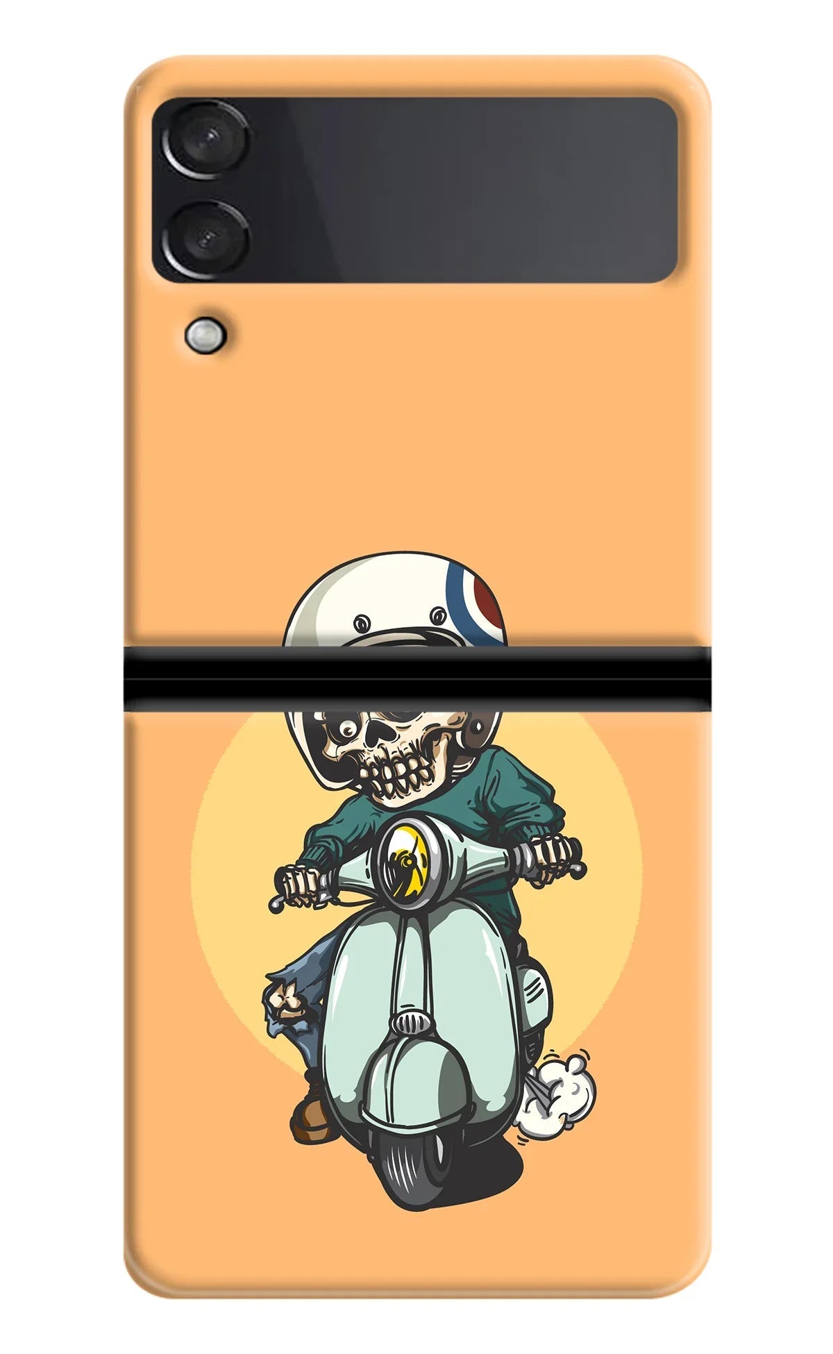 Undead Biker Samsung Galaxy Z Flip4 Back Cover