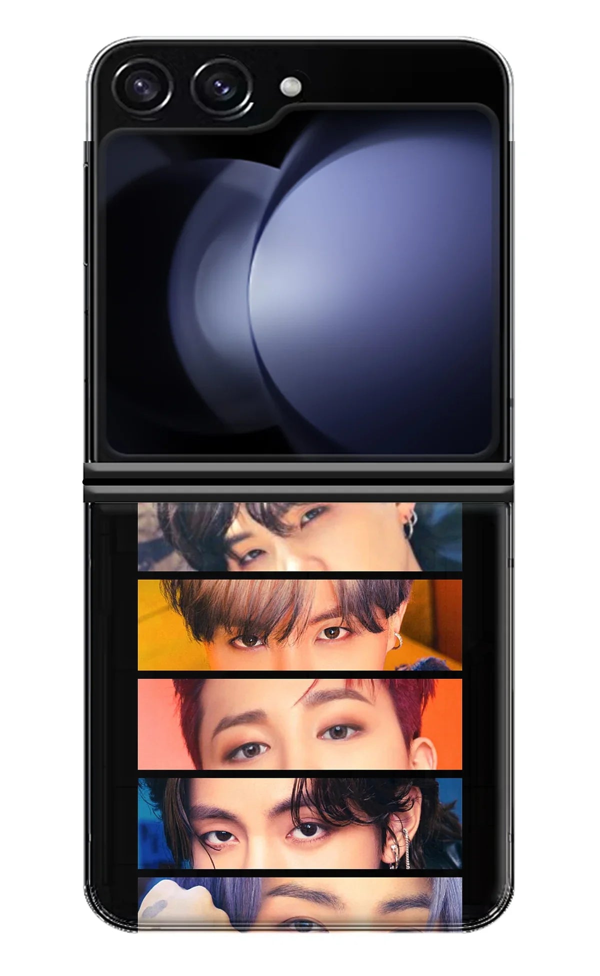 BTS Eyes Samsung Galaxy Z Flip5 Back Cover