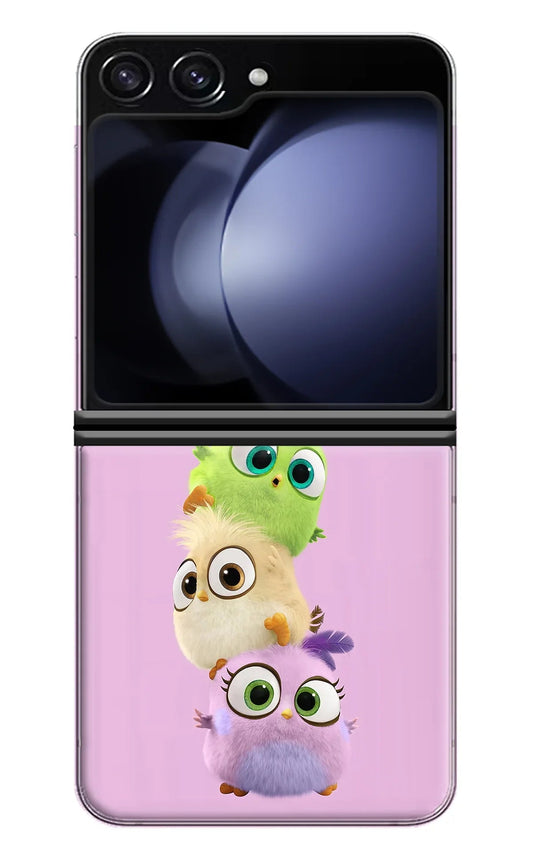 Cute Little Birds Samsung Galaxy Z Flip5 Back Cover