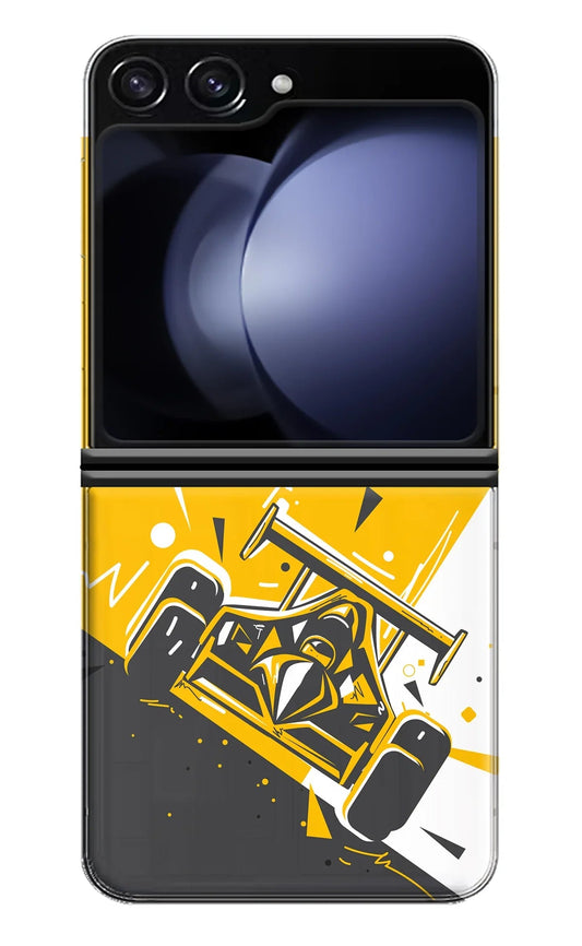 Track King Samsung Galaxy Z Flip5 Back Cover