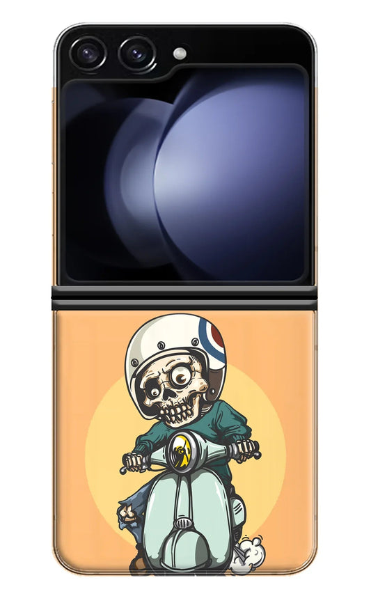 Undead Biker Samsung Galaxy Z Flip5 Back Cover