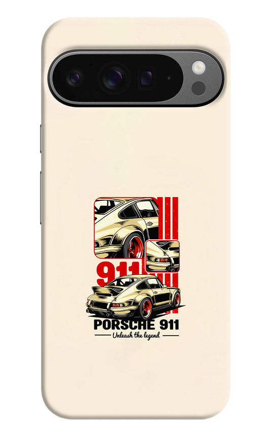Classic Porsche 911 Google Pixel 9 Pro XL Back Cover