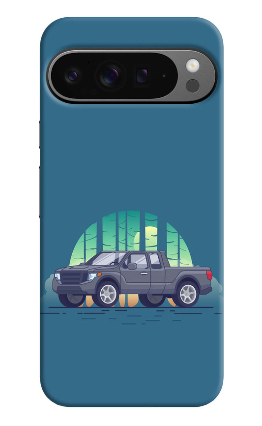 Retro Garage Vibe Google Pixel 9 Pro XL Back Cover