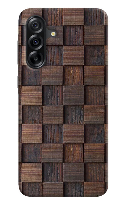 Wooden Cube Design Samsung A36 5G Back Cover