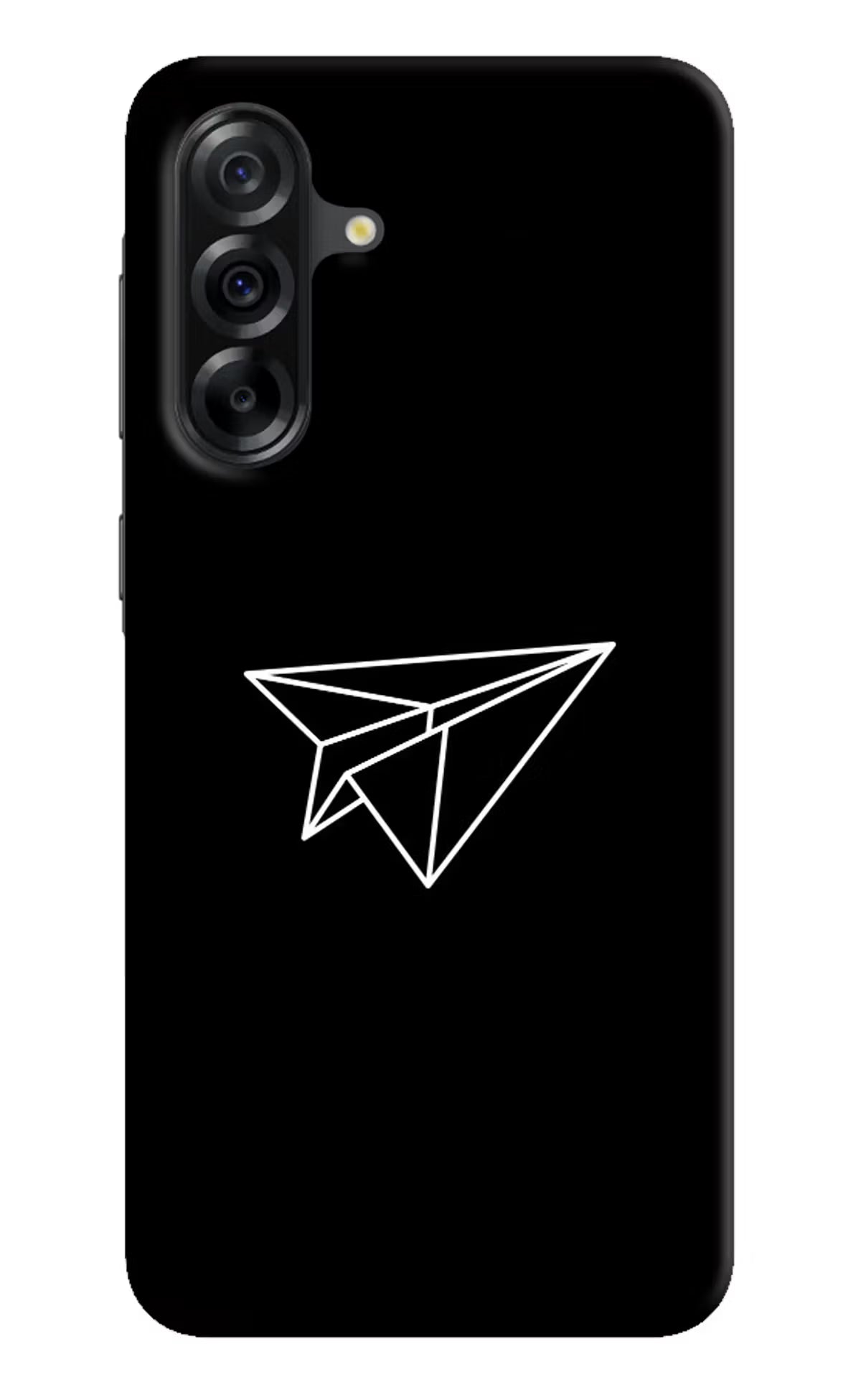 Paper Plane White Samsung A36 5G Back Cover