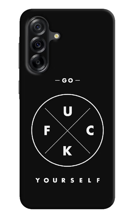 Go Fuck Yourself Samsung A36 5G Back Cover