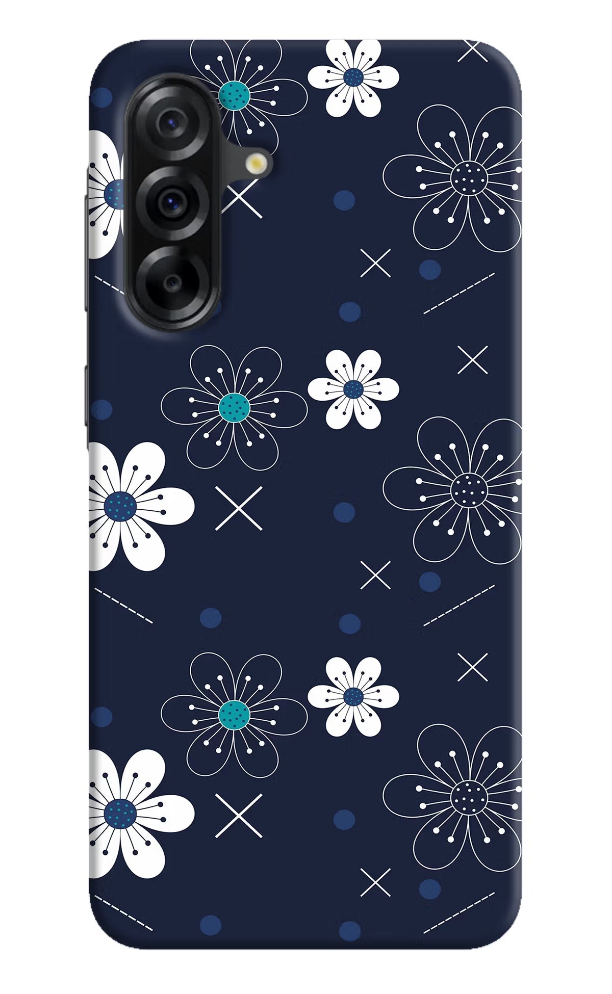Flowers Samsung A36 5G Back Cover