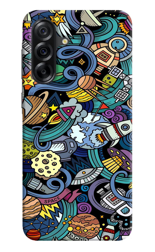 Space Abstract Samsung A36 5G Back Cover