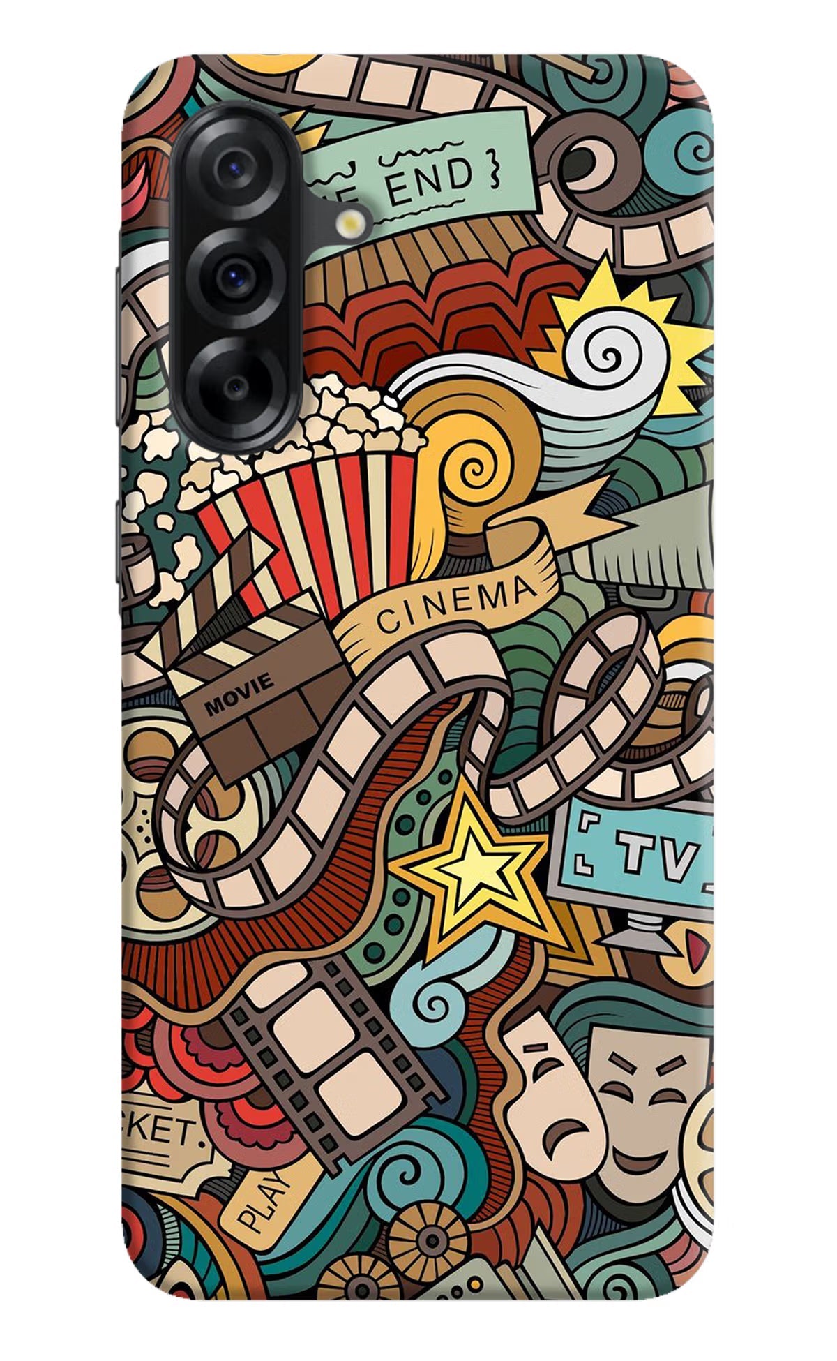 Cinema Abstract Samsung A36 5G Back Cover