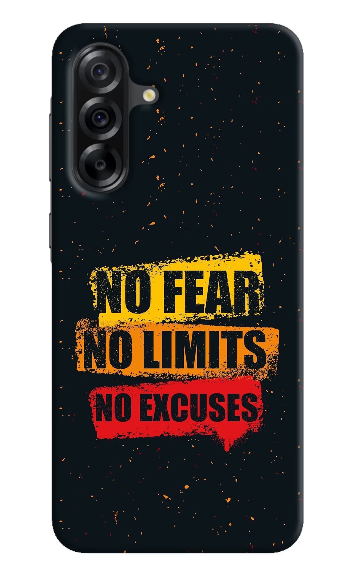 No Fear No Limits No Excuse Samsung A36 5G Back Cover