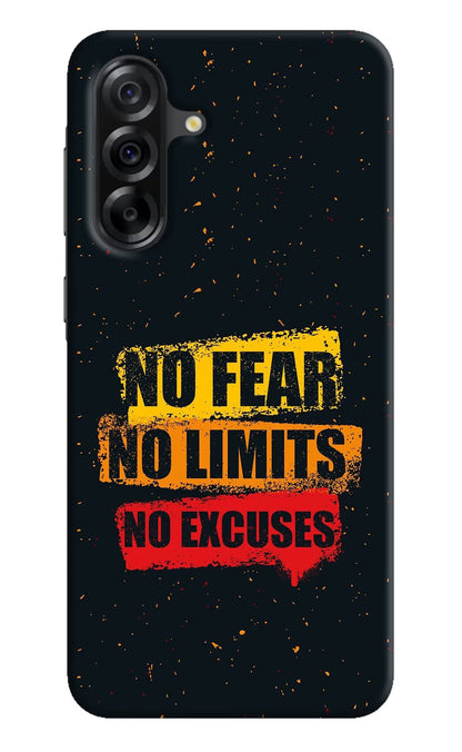 No Fear No Limits No Excuse Samsung A36 5G Back Cover
