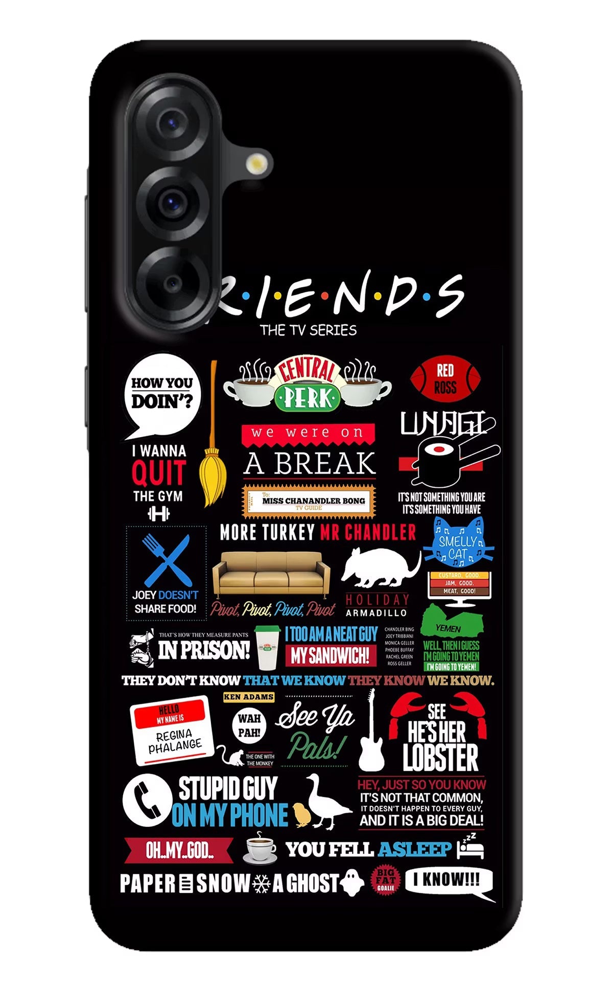 FRIENDS Samsung A36 5G Back Cover