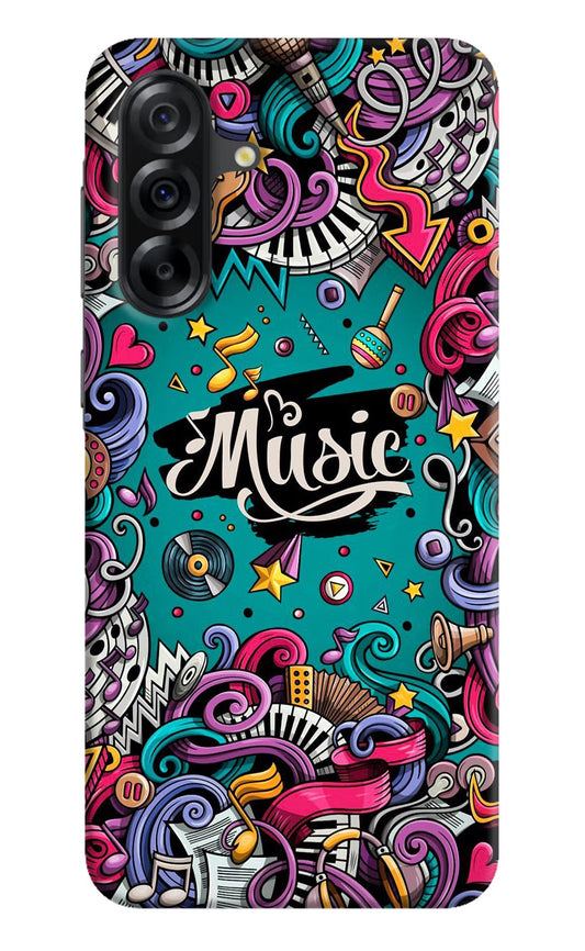 Music Graffiti Samsung A36 5G Back Cover