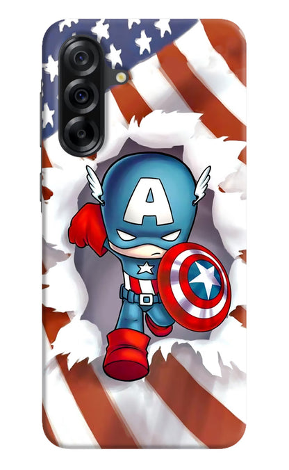 Captain America Samsung A36 5G Back Cover