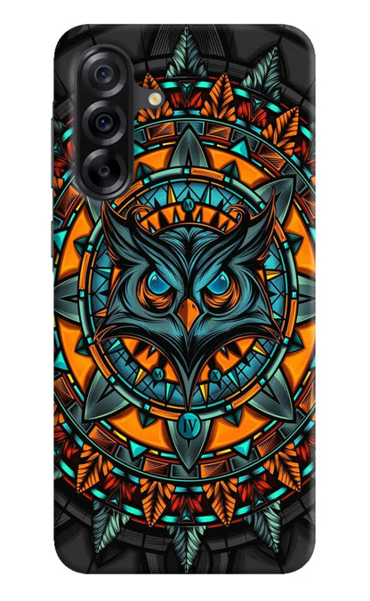 Angry Owl Art Samsung A36 5G Back Cover