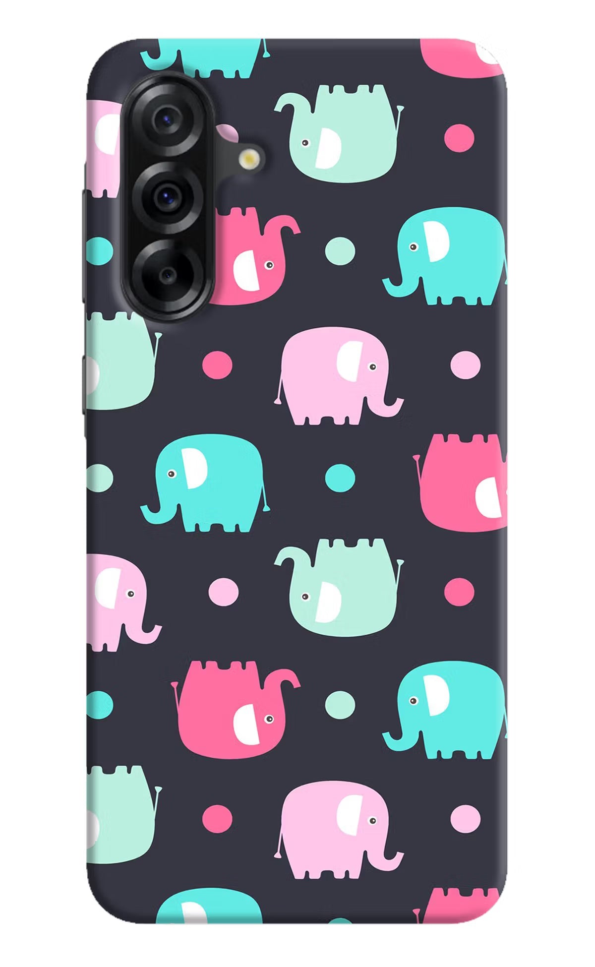 Elephants Samsung A36 5G Back Cover