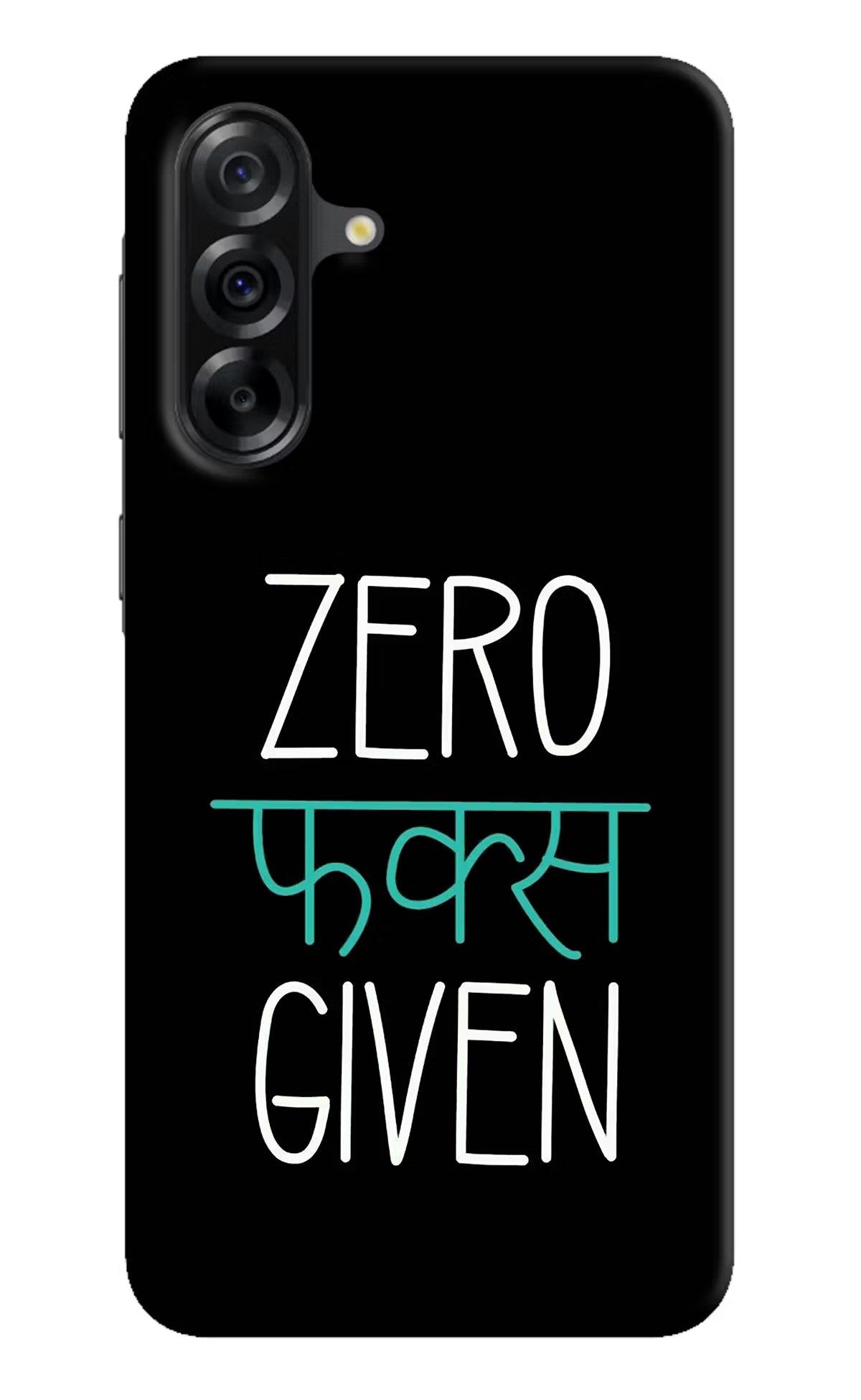 Zero Fucks Given Samsung A36 5G Back Cover