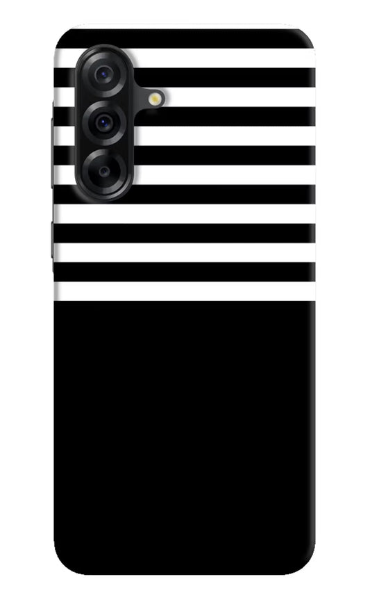Black and White Print Samsung A36 5G Back Cover