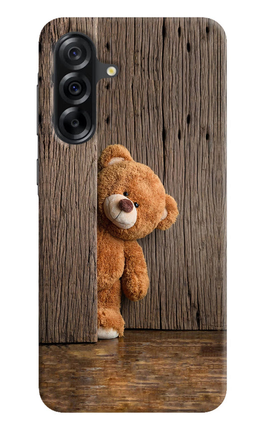 Teddy Wooden Samsung A36 5G Back Cover