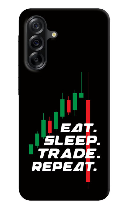 Eat Sleep Trade Repeat Samsung A36 5G Back Cover