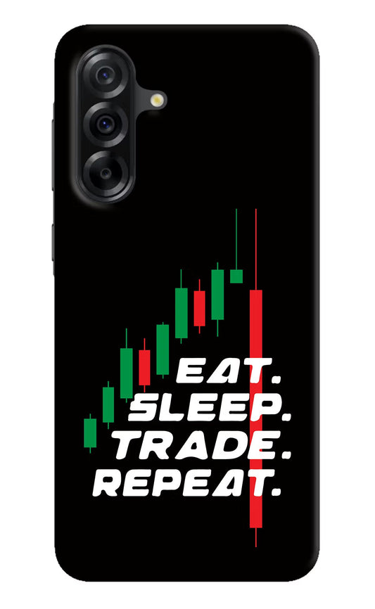 Eat Sleep Trade Repeat Samsung A36 5G Back Cover