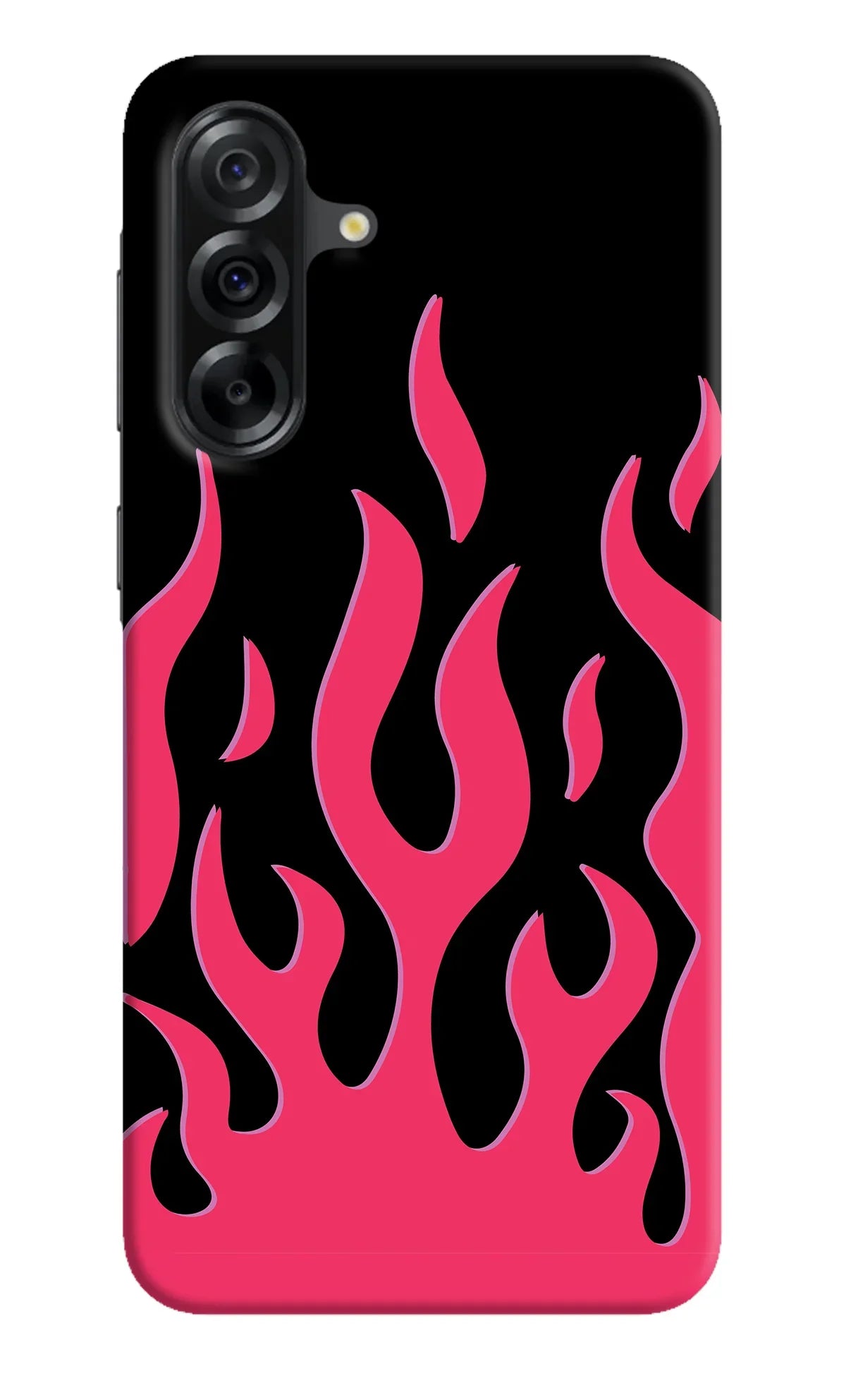 Fire Flames Samsung A36 5G Back Cover