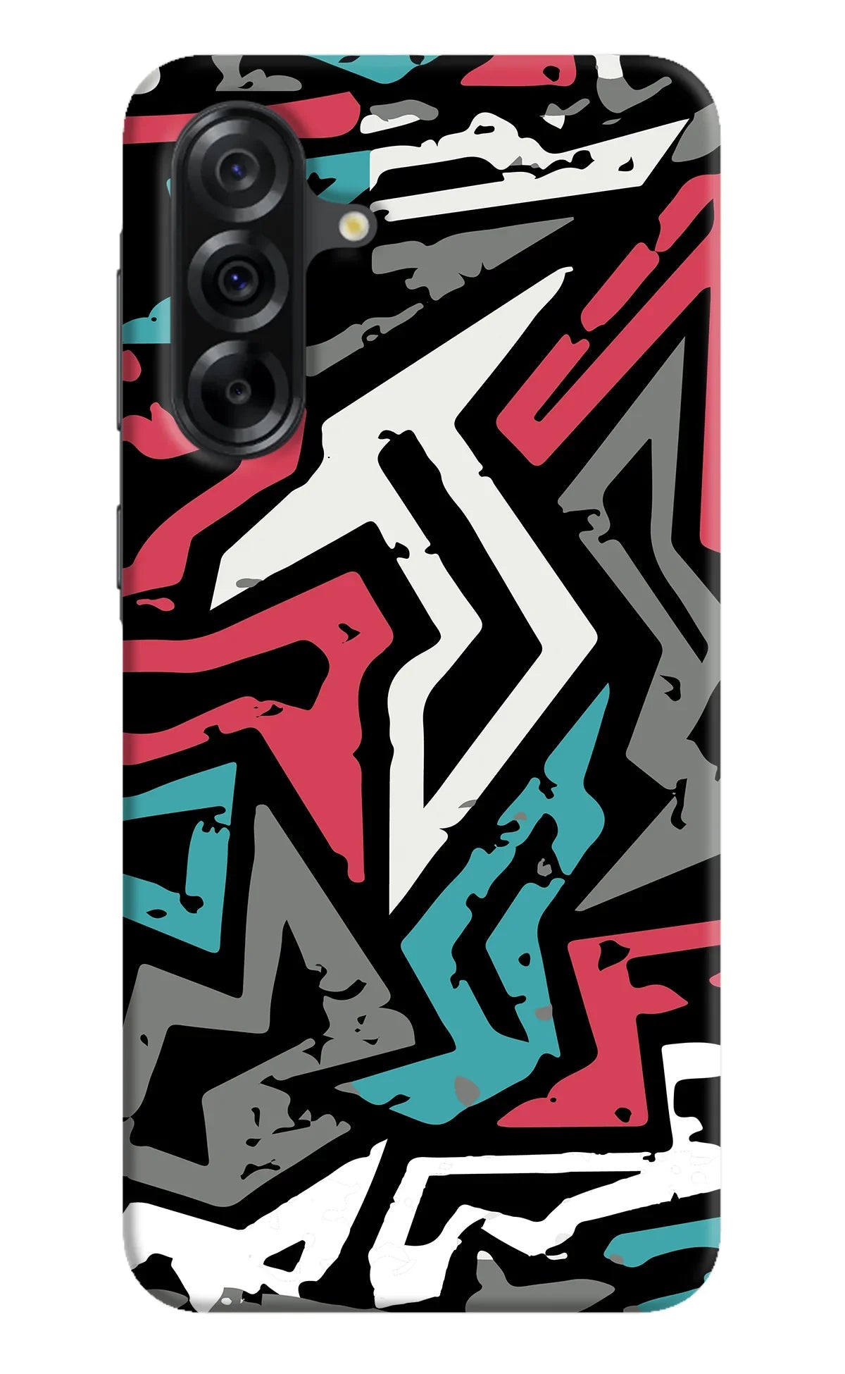 Geometric Graffiti Samsung A36 5G Back Cover